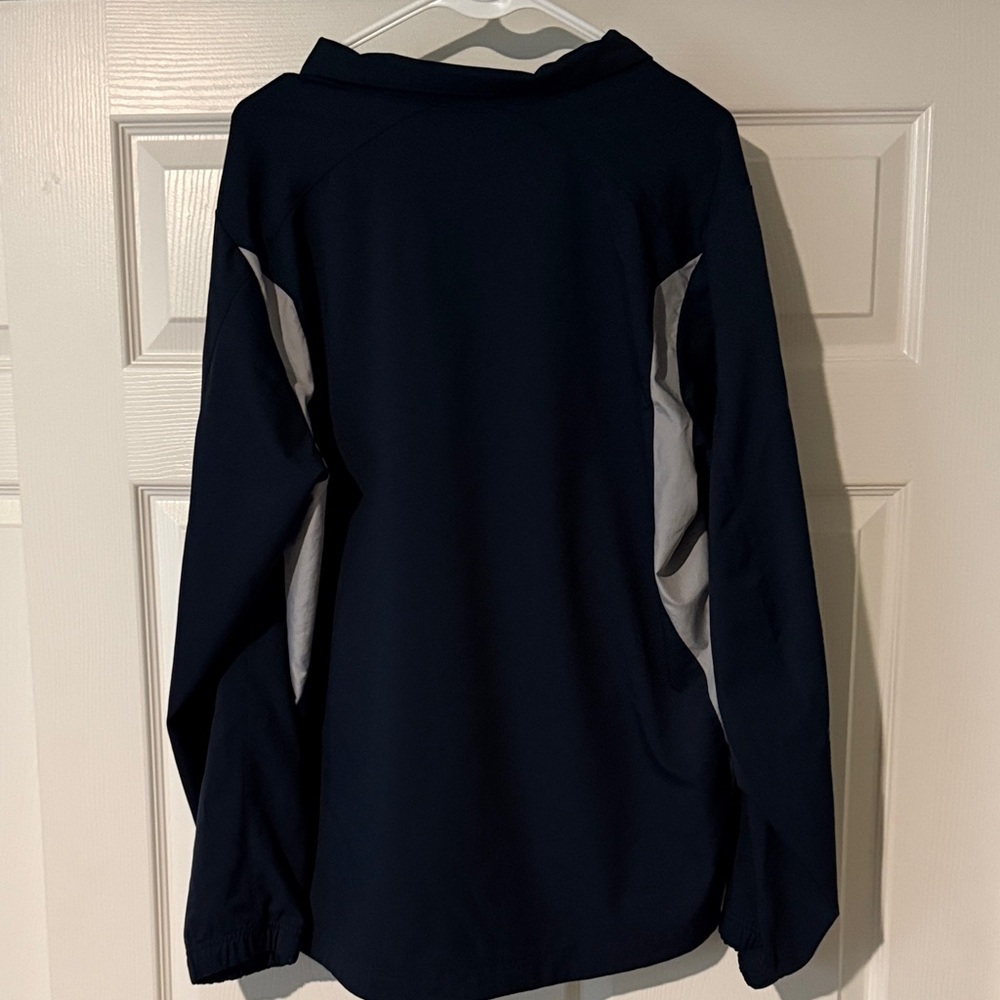 Nike Deep Navy Blue and Gray Jacket with Logo - Picture 6 of 6